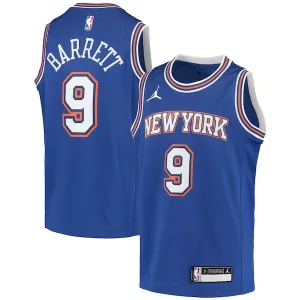 RJ Barrett New York Knicks Jordan Brand Youth 2020/21 Swingman Uniques Player Jersey Statement Edition Blue - Maillot de marque reconnue - Faites confiance à la qualité