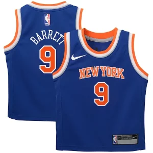 RJ Barrett New York Knicks Nike Preschool Swingman Player Jersey Icon Captivant Edition Blue - Maillot de marque reconnue - Faites confiance à la qualité