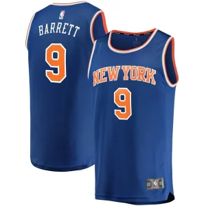 RJ Barrett New York Knicks Replica Fast Break Jersey Blue Distingué Icon Edition - Collectionner ce maillot rare - Augmentez la valeur de votre collection