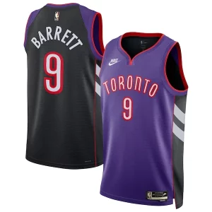 RJ Barrett Toronto Raptors Nike Unisex 2024/25 Swingman Jersey Purple Classic Captivant Edition - Édition limitée - Uniques dans leur genre