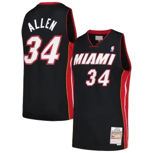 Ray Allen Miami Heat 2012/13 Hardwood Classics Swingman Jersey Personalisable Black - Offre spéciale - Achetez maintenant et économisez