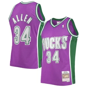 Ray Allen Milwaukee Bucks 2001/02 Hardwood Classics Swingman Jersey Splendide Purple - Offre d'achat groupé - Achetez avec vos amis et économisez