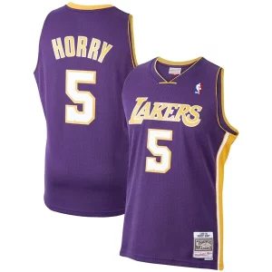 Robert Horry Los Angeles Lakers 1999/00 Hardwood Classics Swingman Jersey Exceptionnel Purple - Édition limitée - Uniques dans leur genre
