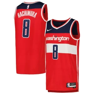Rui Hachimura Washington Distingué Wizards Nike Swingman Jersey Red - Maillot authentique - Reproduit avec soin