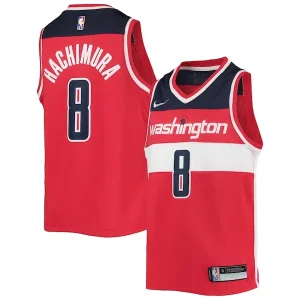 Rui Hachimura Washington Wizards Nike Gracieux Youth 2021/22 Diamond Swingman Jersey Icon Edition Red - Édition limitée - Uniques dans leur genre