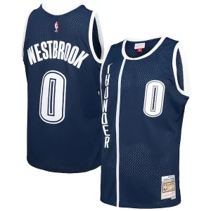 Russell Westbrook Oklahoma City Authentique Thunder 2015/16 Swingman Jersey Blue - Pour les fans de la ligue - Un maillot authentique de la compétition