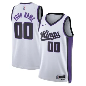 Sacramento Classique Kings Nike Unisex Swingman Custom Jersey Association Edition White - Promotion limitée - Profitez de la réduction avant qu'elle ne soit terminée