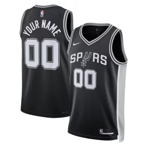 San Antonio Spurs Nike Unisex Swingman Custom Admirable Jersey Black Icon Edition - Garantie satisfaction - Si vous n'êtes pas satisfait