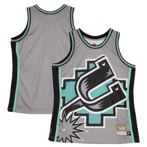 San Collectible Antonio Spurs Hardwood Classics Blown Out Fashion Jersey Gray - Événement exclusif - Soyez l'un des premiers à avoir ce maillot