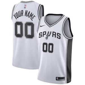 San Incontournable Antonio Spurs Nike Custom Swingman Jersey White Association Edition - Événement exclusif - Soyez l'un des premiers à avoir ce maillot