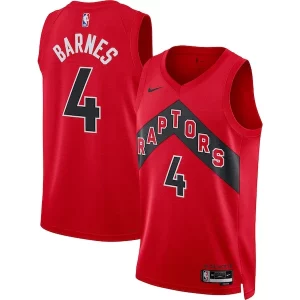 Scottie Barnes Toronto Raptors Distingué Nike Unisex Swingman Jersey Icon Edition Red - Design innovant - Écarte-vous du commun des mortels