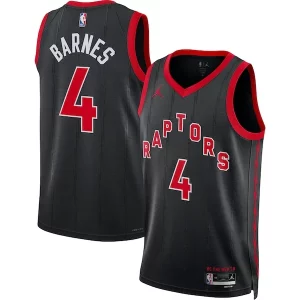 Scottie Barnes Toronto Raptors Jordan Brand Unisex Swingman Refiné Jersey Statement Edition Black - Fait à la main - Un produit unique et de qualité