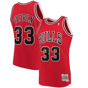 Scottie Classique Pippen Chicago Bulls 1997/98 Big & Tall Hardwood Classics Swingman Jersey Red - Stock limité - Commandez vite votre maillot exclusif