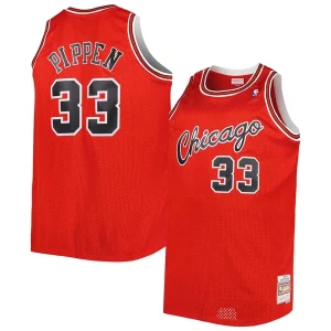 Scottie Élégant Pippen Chicago Bulls Big & Tall Hardwood Classics 2003/04 Swingman Jersey Red - Stock limité - Commandez vite votre maillot exclusif