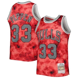Scottie Pippen Chicago Bulls 1997/98 Galaxy Sophistiqué Swingman Jersey Red - Édition commemorative - Souvenez-vous des moments inoubliables
