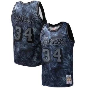 Shaquille O'Neal Los Angeles Lakers Hardwood Classics 1996/97 Tie Dye Swingman Jersey Magnifique Black - Offre d'achat groupé - Achetez avec vos amis et économisez