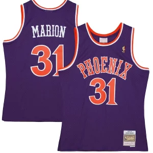 Shawn Marion Phoenix Suns 2001/02 Hardwood Classics Swingman Jersey Purple Sophistiqué - Idéal pour les collectionneurs - Qualité premium garantie
