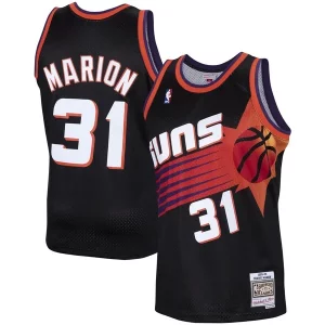 Shawn Stylish Marion Phoenix Suns 1999/00 Hardwood Classics Swingman Jersey Black - Collectionner ce maillot rare - Augmentez la valeur de votre collection