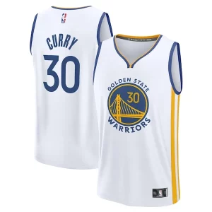 Stephen Curry Golden State Warriors Youth Fast Break Replica Jersey Association Splendide Edition White - Parfait pour le match jour - Montrez votre support avec style