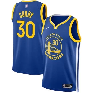 Stephen Curry Golden State Warriors Nike Unisex Moderne Swingman Jersey Icon Edition Royal/White - Événement exclusif - Soyez l'un des premiers à avoir ce maillot