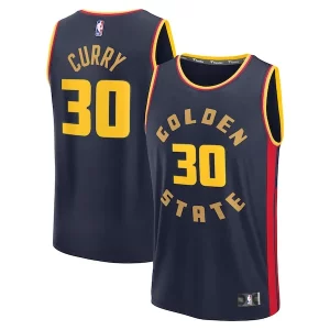 Stephen Uniques Curry Golden State Warriors 2024/25 Fast Break Player Jersey City Edition Navy - Promotion limitée - Profitez de la réduction avant qu'elle ne soit terminée