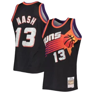 Steve Nash Phoenix Suns 1996/97 Hardwood Prime Classics NBA 75th Anniversary Diamond Swingman Jersey Black - Garantie satisfaction - Si vous n'êtes pas satisfait