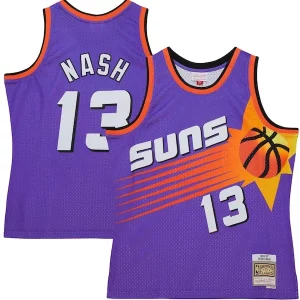 Steve Nash Phoenix Suns Hardwood Classics 1996/97 Unique Tropical Swingman Jersey Purple - Événement exclusif - Soyez l'un des premiers à avoir ce maillot