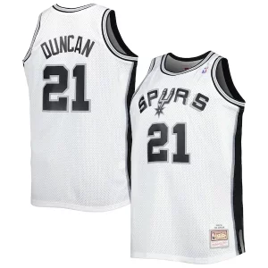 Tim Bold Duncan San Antonio Spurs Big & Tall Hardwood Classics 1998/99 Swingman Jersey White/Black - Offre d'achat groupé - Achetez avec vos amis et économisez