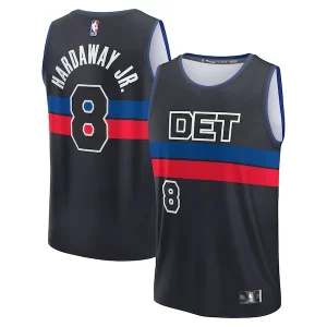 Tim Hardaway Jr. Detroit Pistons Fast Break Player Jersey Vibrant Statement Edition Black - Promotion limitée - Profitez de la réduction avant qu'elle ne soit terminée