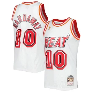 Tim Hardaway Miami Heat Hardwood Classics Swingman Jersey Personalisable White - Fait à la main - Un produit unique et de qualité