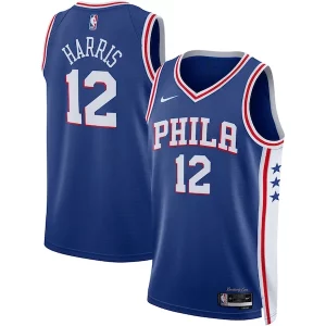 Tobias Harris Philadelphia 76ers Nike Unisex Gracieux Swingman Jersey Icon Edition Royal - Garantie satisfaction - Si vous n'êtes pas satisfait