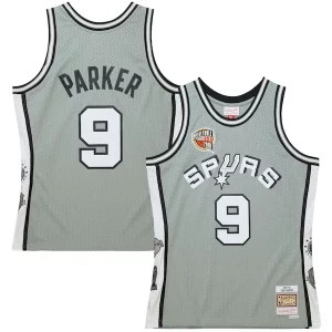 Tony Parker San Antonio Spurs Unisex Hall Distingué of Fame Class of 2023 Throwback Swingman Jersey Gray - Confort et style combinés - Pour un look exceptionnel