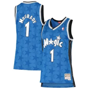 Tracy McGrady Superbe Orlando Magic Women's 2000/01 Hardwood Classics Swingman Jersey Blue - Design innovant - Écarte-vous du commun des mortels