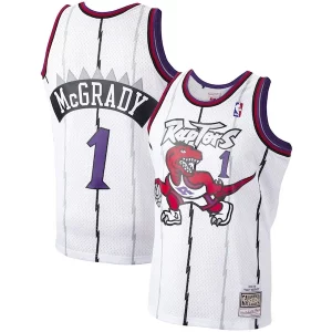 Tracy McGrady Toronto Raptors 1998/99 Hardwood Prime Classics Swingman Jersey White - Garantie satisfaction - Si vous n'êtes pas satisfait