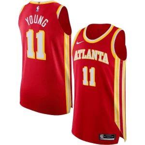 Trae Young Atlanta Hawks Nike Captivant Authentic Jersey Association Edition Red - Offre spéciale - Achetez maintenant et économisez