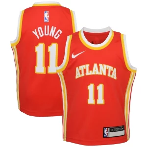 Trae Young Atlanta Hawks Nike Preschool Swingman Player Collectible Jersey Icon Edition Red - Maillot de collection - Un bijou pour les amateurs