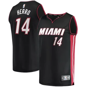 Tyler Herro Miami Heat Fast Vibrant Break Replica Jersey Icon Edition Black - Édition limitée - Uniques dans leur genre
