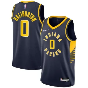 Tyrese Haliburton Indiana Pacers Nike Youth Swingman Jersey Icon Edition Classique Navy - Nouvelle arrivée - Êtes-vous prêt pour la saison ?