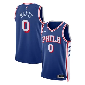 Tyrese Maxey Philadelphia 76ers Gracieux Nike Unisex Swingman Jersey Association Edition Royal - Dernières unités - Ne manquez pas cette opportunité