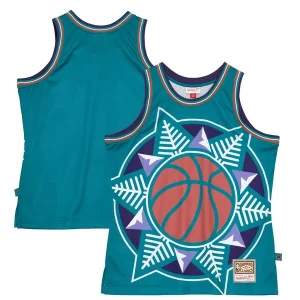 Utah Jazz Hardwood Classics Blown Out Fashion Jersey Turquoise Unique - Idéal pour les collectionneurs - Qualité premium garantie