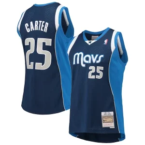 Vince Carter Dallas Mavericks 2011/12 Hardwood Classics Swingman Authentique Jersey Navy - Vêtement de fan emblématique - Montrez votre amour pour l'équipe
