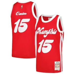 Vince Carter Memphis Grizzlies 2015/16 Hardwood Classics Swingman Jersey Red Incontournable - Maillot de qualité supérieure - Durable et résistant