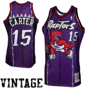 Vince Carter Toronto Authentique Raptors 1998/99 Throwback Authentic Jersey Purple - Collectionner ce maillot rare - Augmentez la valeur de votre collection