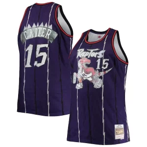 Vince Carter Toronto Raptors Big & Tall 1998/99 NBA 75th Anniversary Authentique Diamond Swingman Jersey Purple - Giftez-le à un fan dévoué - Livraison en temps pour les fêtes