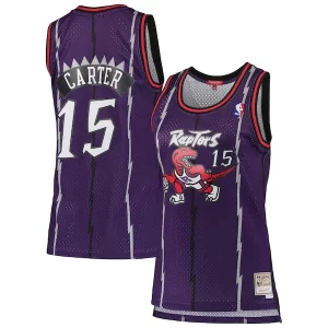 Vince Carter Toronto Raptors Women's 1998/99 Hardwood Classics Swingman Stylish Jersey Purple - Pour les fans de la ligue - Un maillot authentique de la compétition
