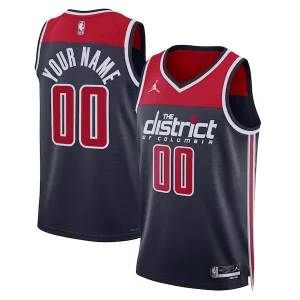 Washington Wizards Jordan Brand Unisex 2022/23 Distingué Swingman Custom Jersey Statement Edition Navy - Idéal pour les soirées de sport - Montrez votre style