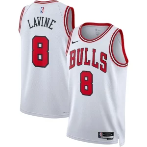 Zach LaVine Chicago Bulls Nike Exquisite Unisex Swingman Jersey Association Edition White/Red - Idéal pour les soirées de sport - Montrez votre style