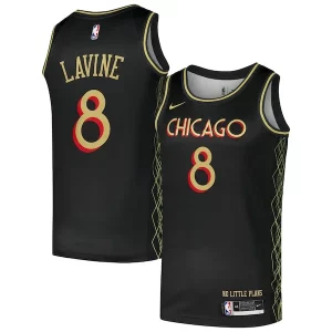 Zach LaVine Chicago Bulls Nike Swingman Player Jersey City Edition Charming Black - Parfait pour le match jour - Montrez votre support avec style