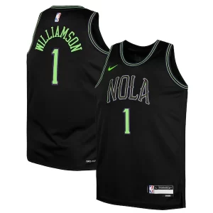 Zion Williamson New Admirable Orleans Pelicans Nike Youth Swingman Replica Jersey City Edition Black - Collectionner ce maillot rare - Augmentez la valeur de votre collection