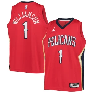 Zion Williamson New Orleans Pelicans Jordan Brand Youth 2020/21 Swingman Player Jersey Statement Edition Red Splendide - Offre d'achat groupé - Achetez avec vos amis et économisez